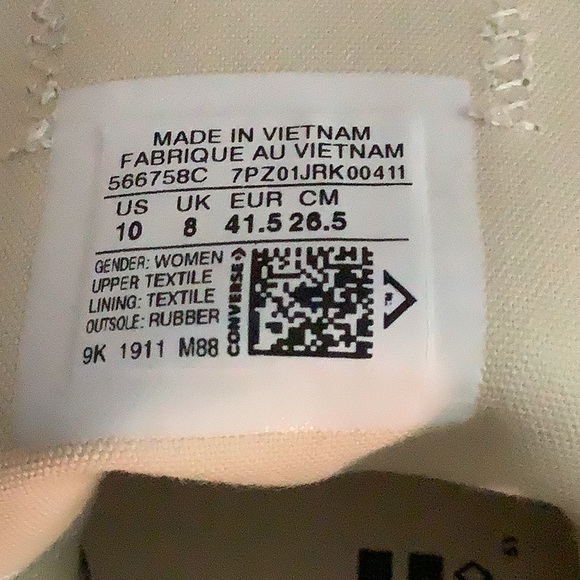 Converse All Star Womens size 10 - Picture 6 of 6